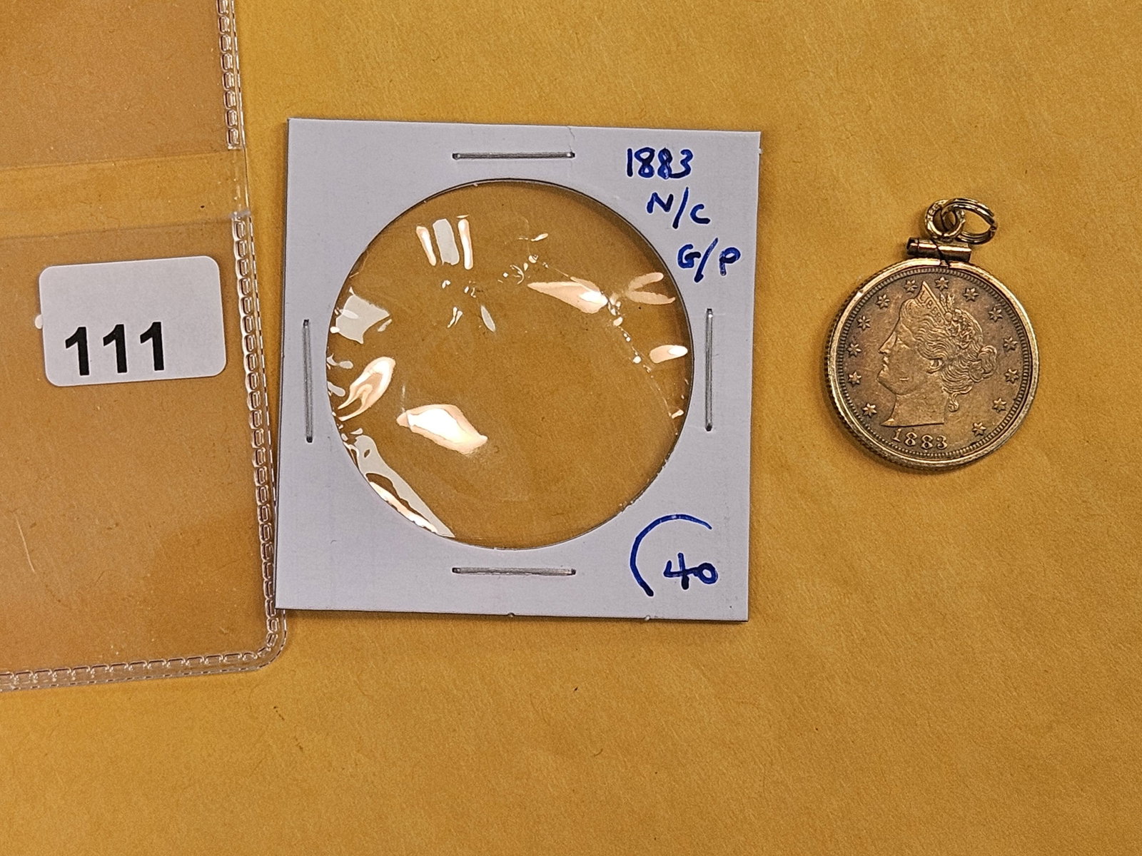 Cool Racketeers Nickel in Gold bezel - 2