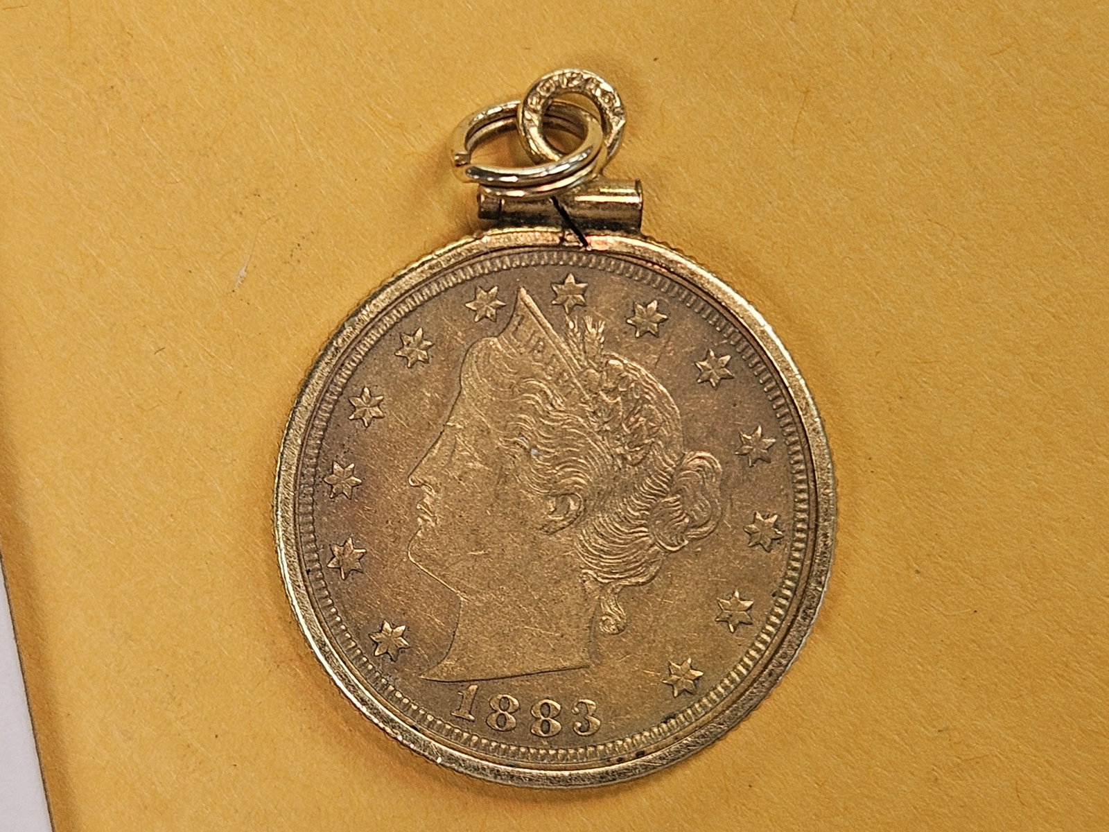Cool Racketeers Nickel in Gold bezel - 3
