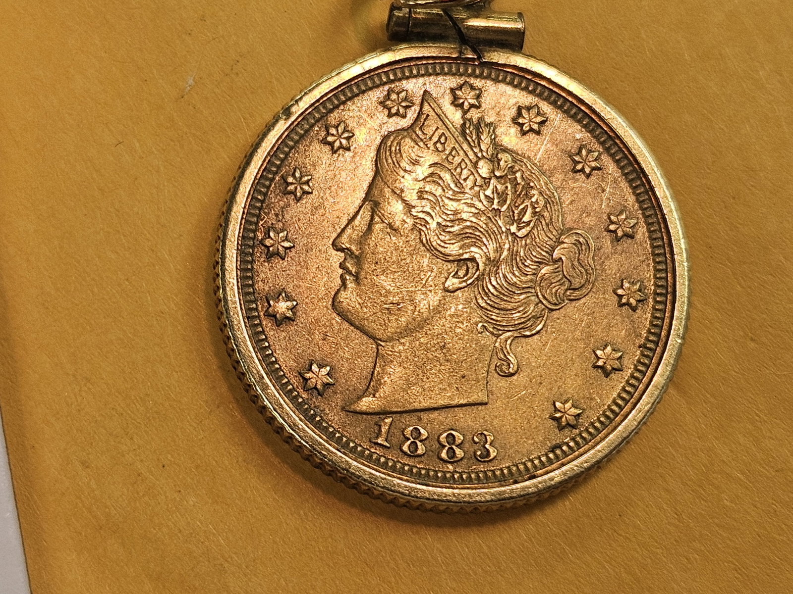 Cool Racketeers Nickel in Gold bezel - 4