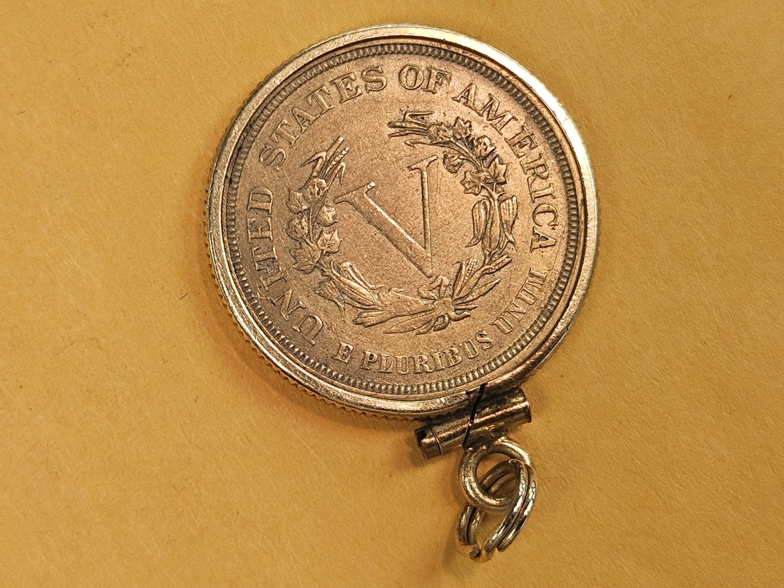 Cool Racketeers Nickel in Gold bezel - 5