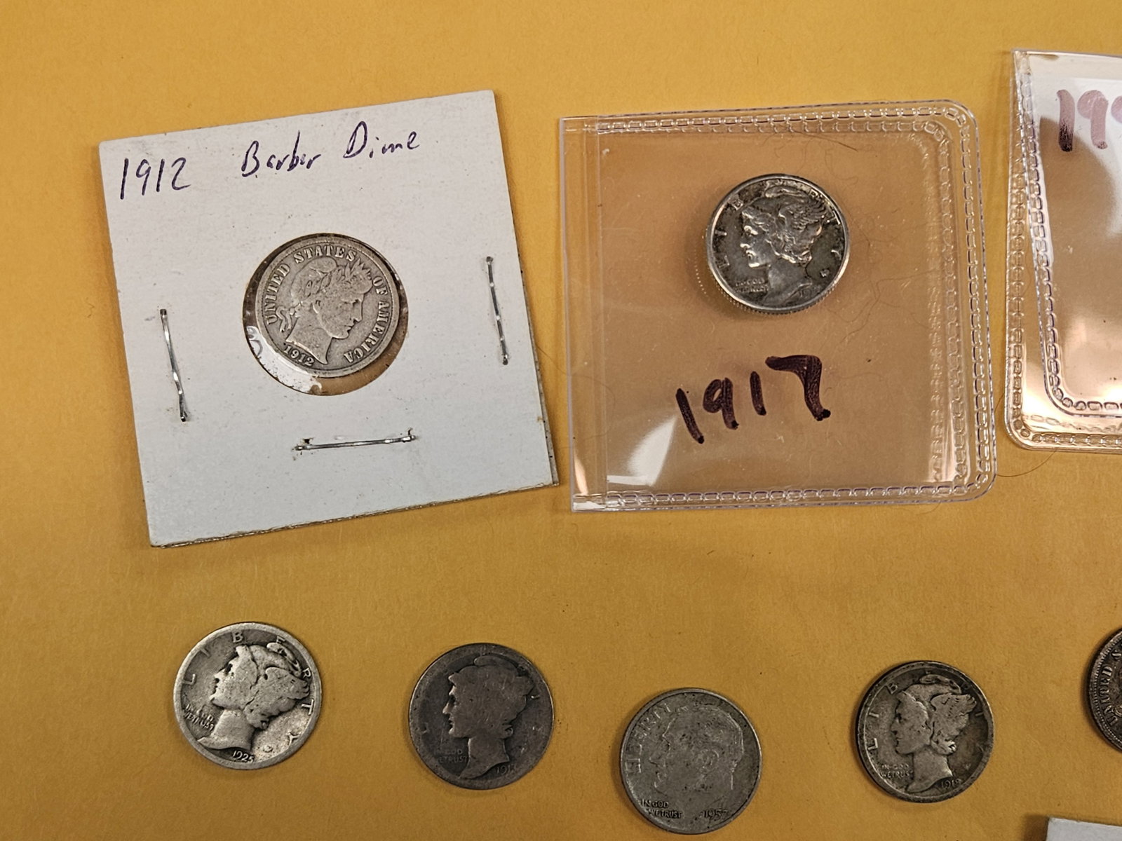 Twenty-nine mixed silver Dimes - 2