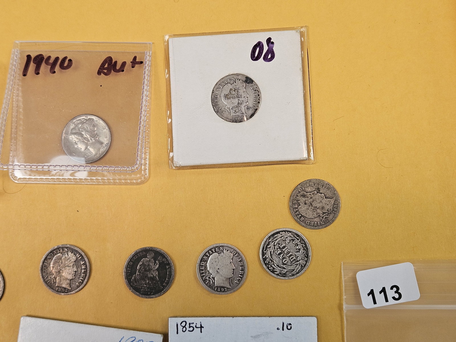 Twenty-nine mixed silver Dimes - 4