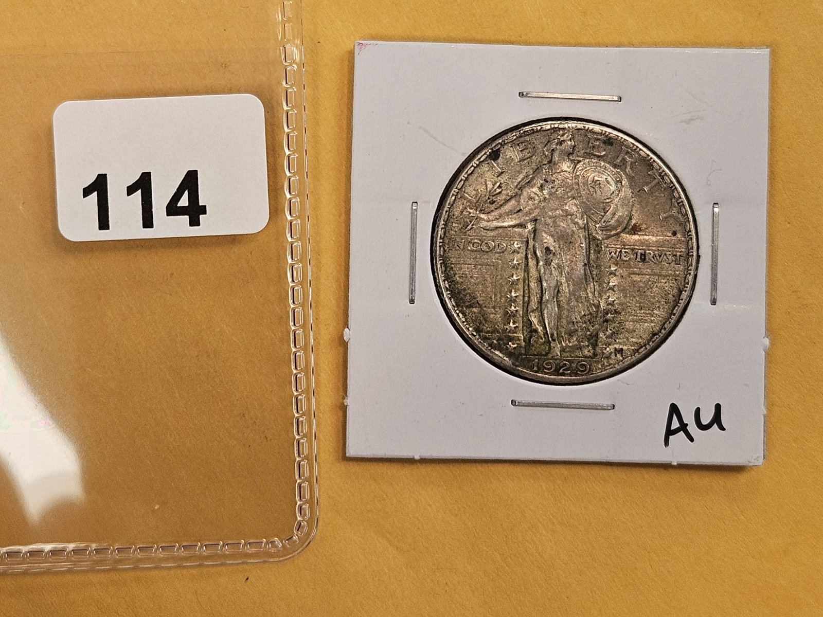 1929 Standing Liberty Quarter in About Uncirculated - 2
