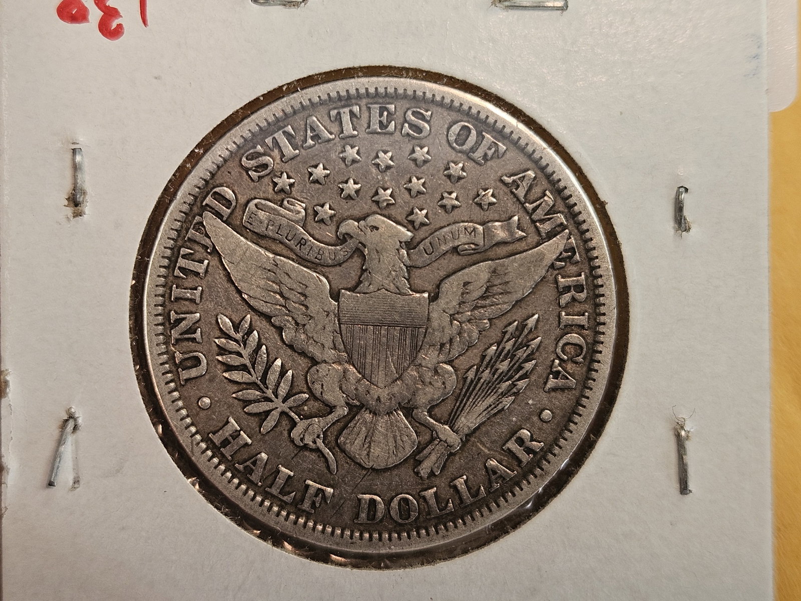 1899 Barber silver Half Dollar - 3