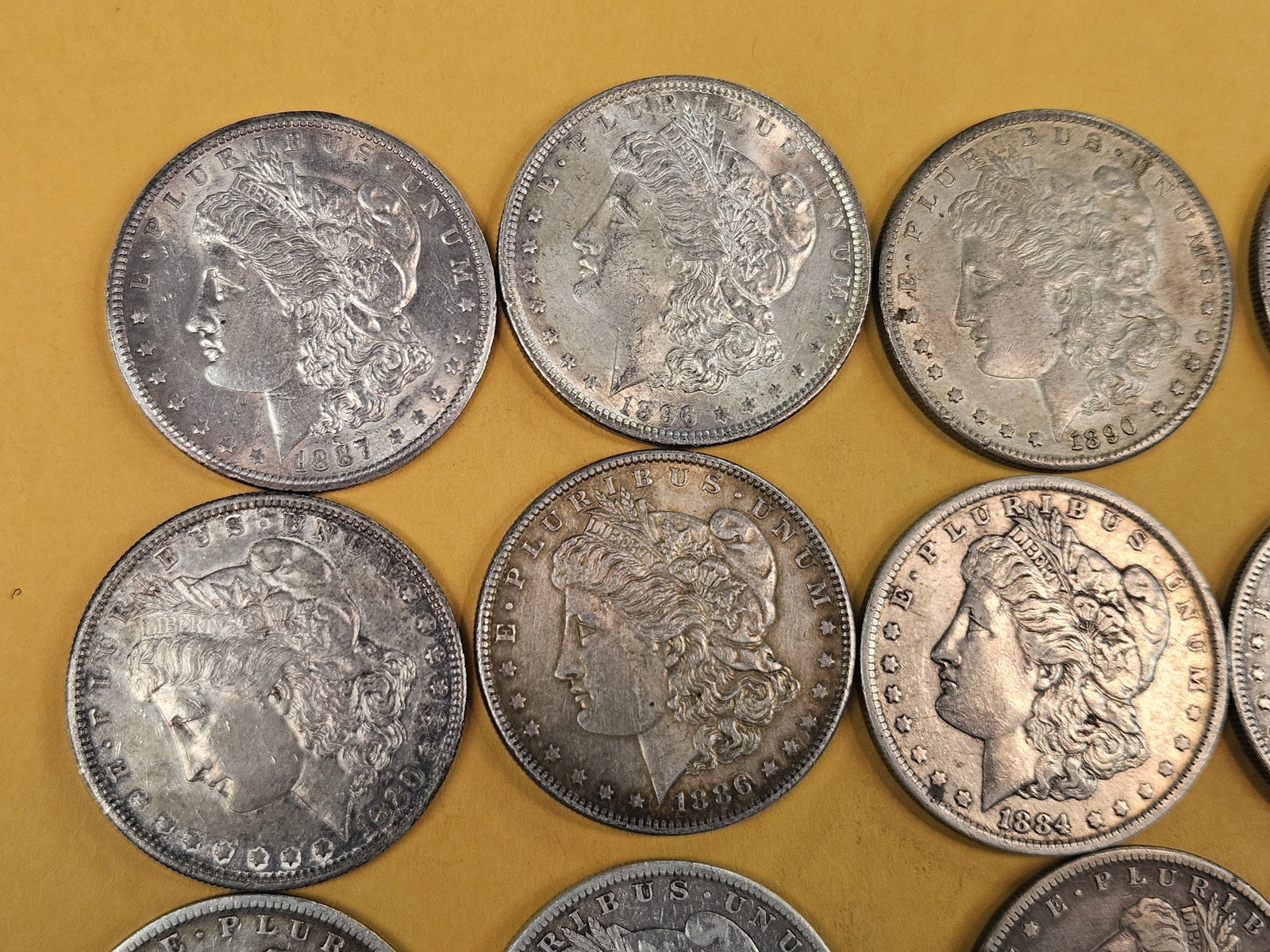 ** FULL ROLL ** Twenty Morgan Silver Dollars - 2