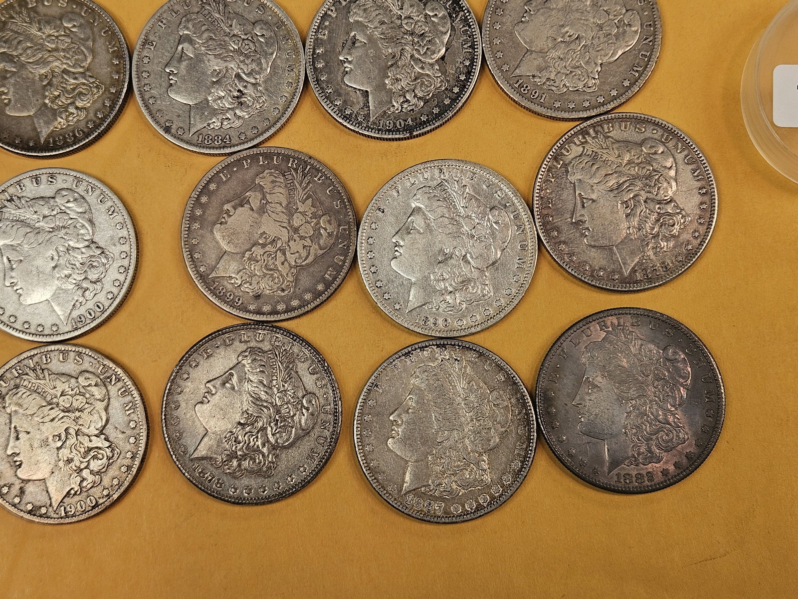 ** FULL ROLL ** Twenty Morgan Silver Dollars - 5