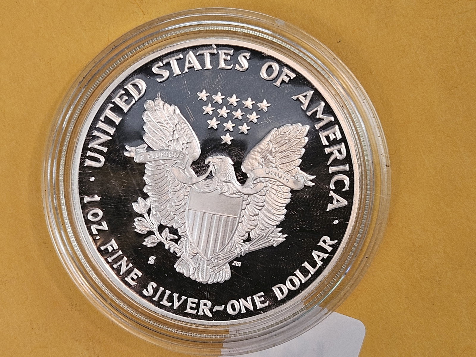 GEM Proof Deep Cameo 1990 American Silver Eagle - 2