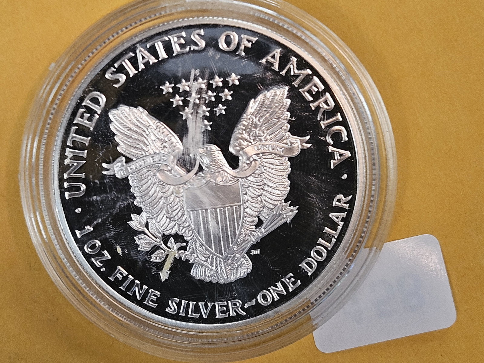 GEM Proof Deep Cameo 2001 American Silver Eagle - 2