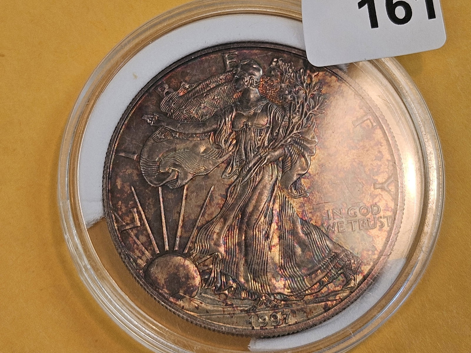 GEM Brilliant Uncirculated 1997 American Silver Eagle - 2