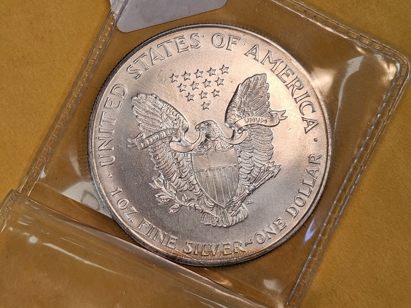 GEM Brilliant Uncirculated 1997 American Silver Eagle - 2