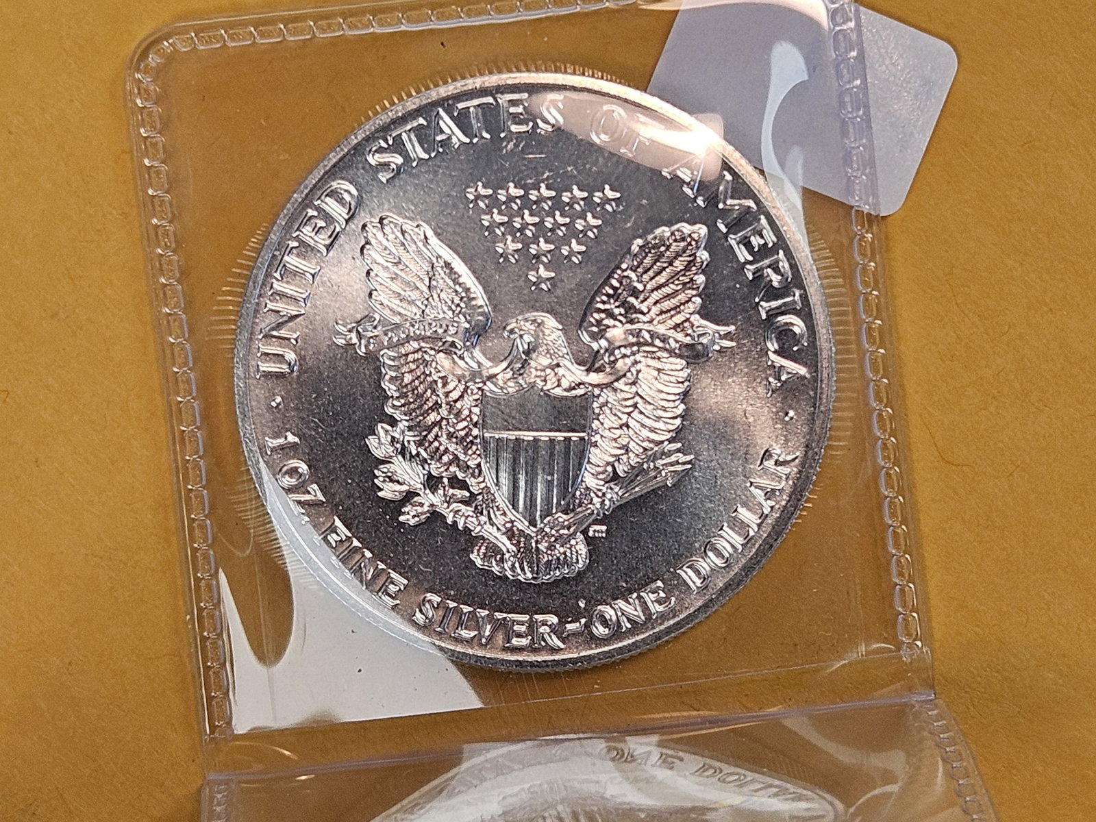 GEM Brilliant Uncirculated 1989 American Silver Eagle - 2