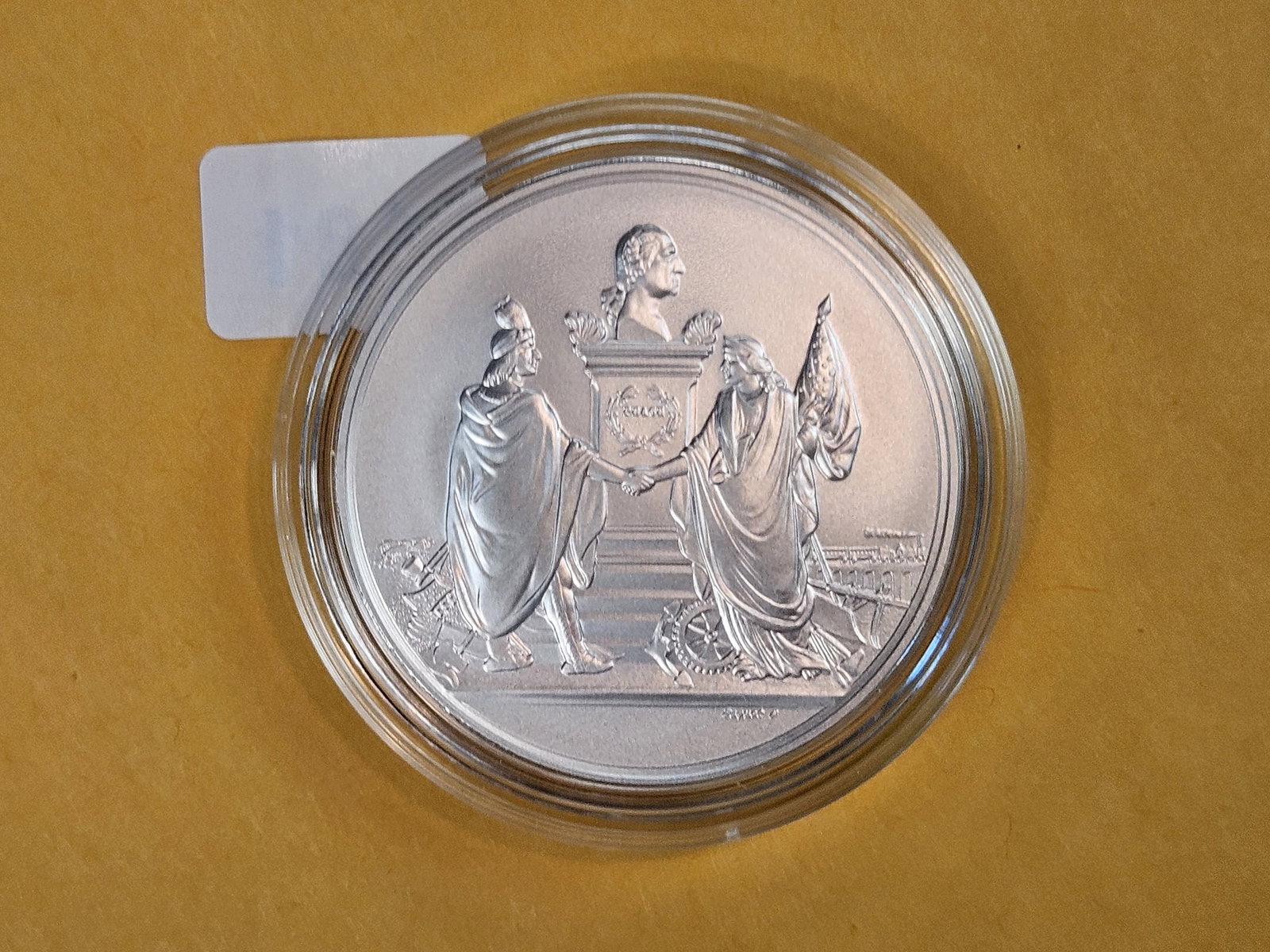 Andrew Johnson SILVER Mint Medal in original capsule - 2