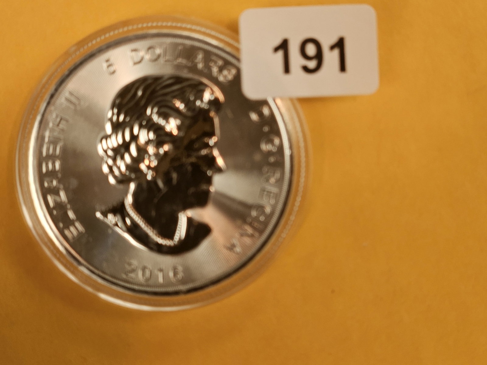 GEM 2016 Canada silver Five Dollars: Mountain Lion