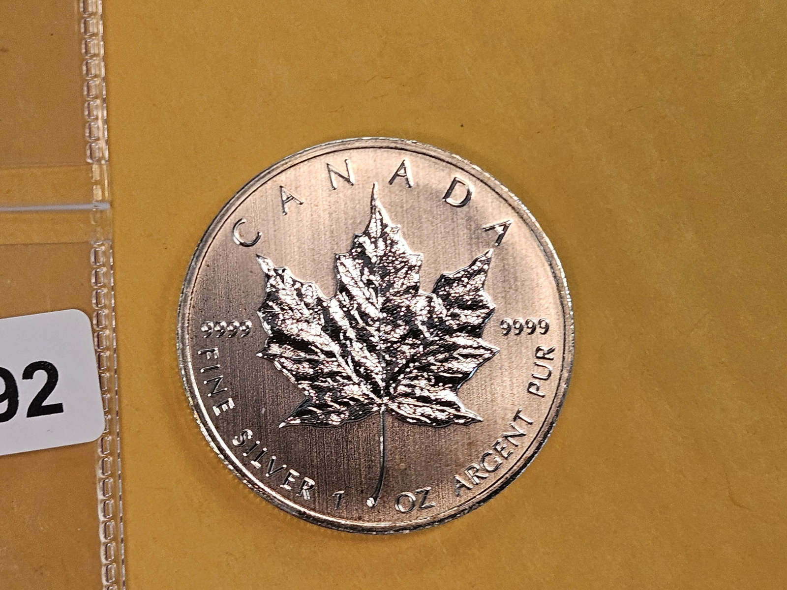 GEM 2013 Canada silver Five Dollars - 2