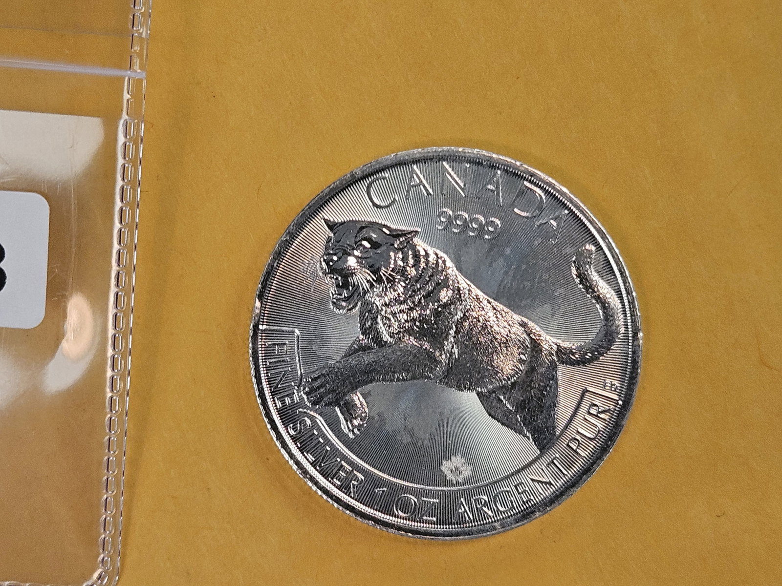 GEM 2016 Canada silver Five Dollars - 2
