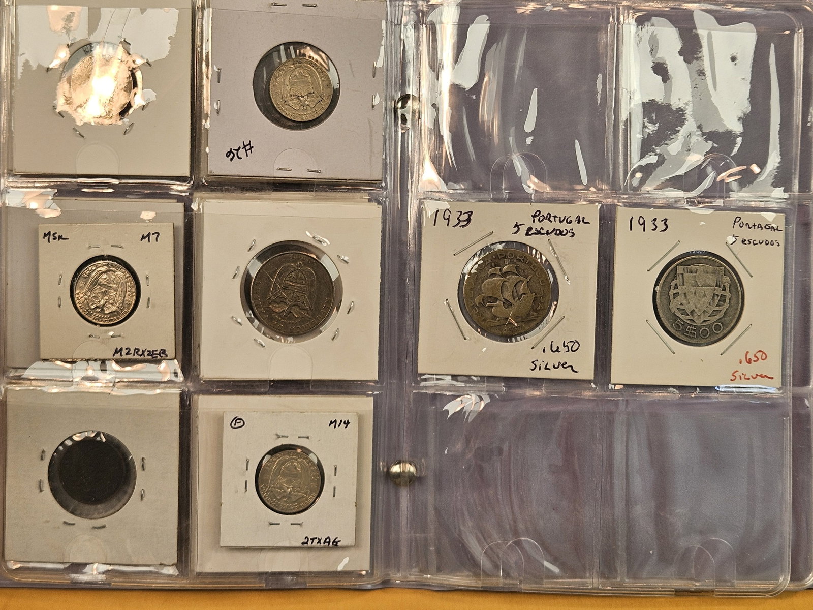 Cool Coin Album with almost all Panamanian Coins - 10