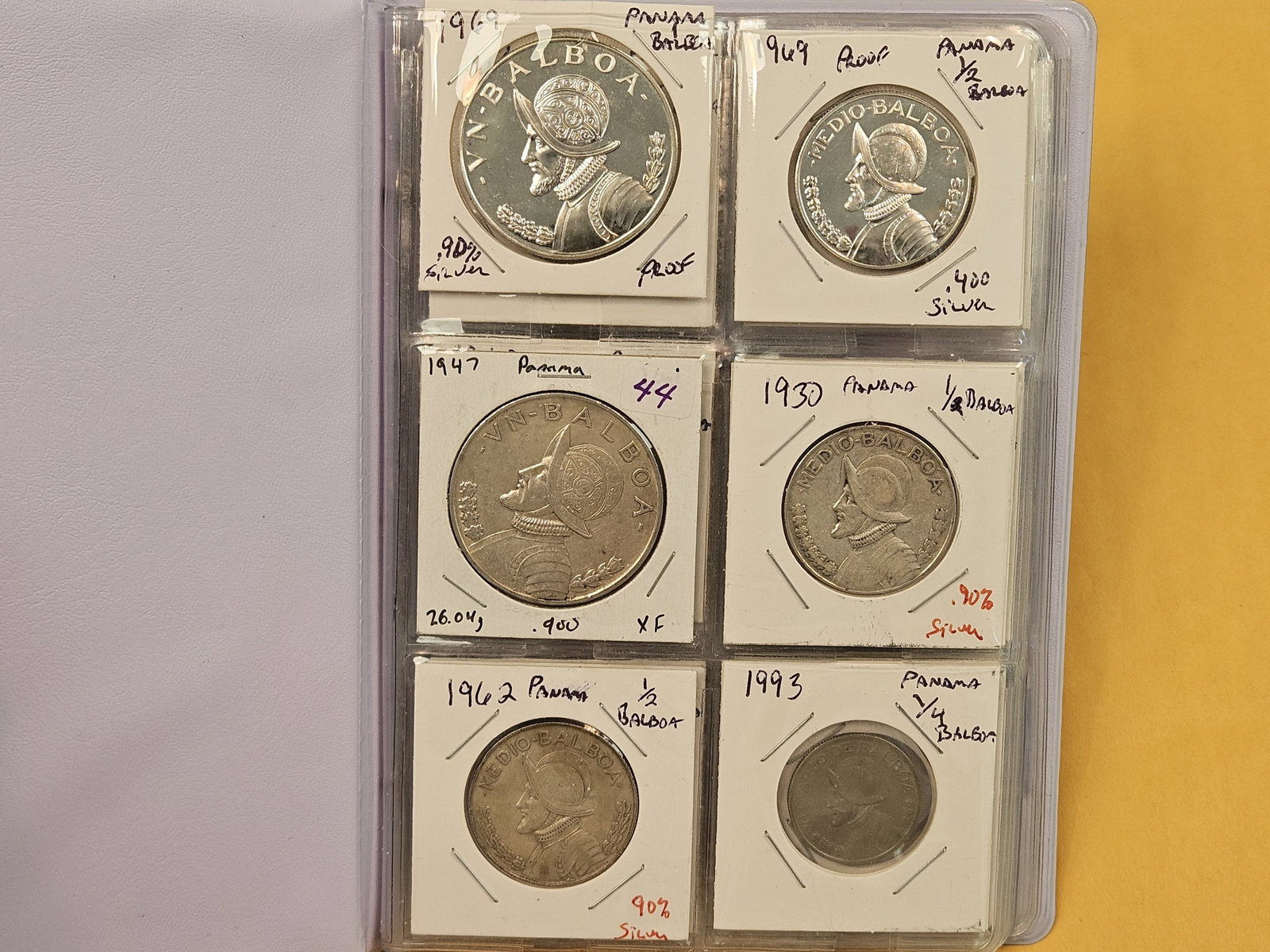 Cool Coin Album with almost all Panamanian Coins - 2