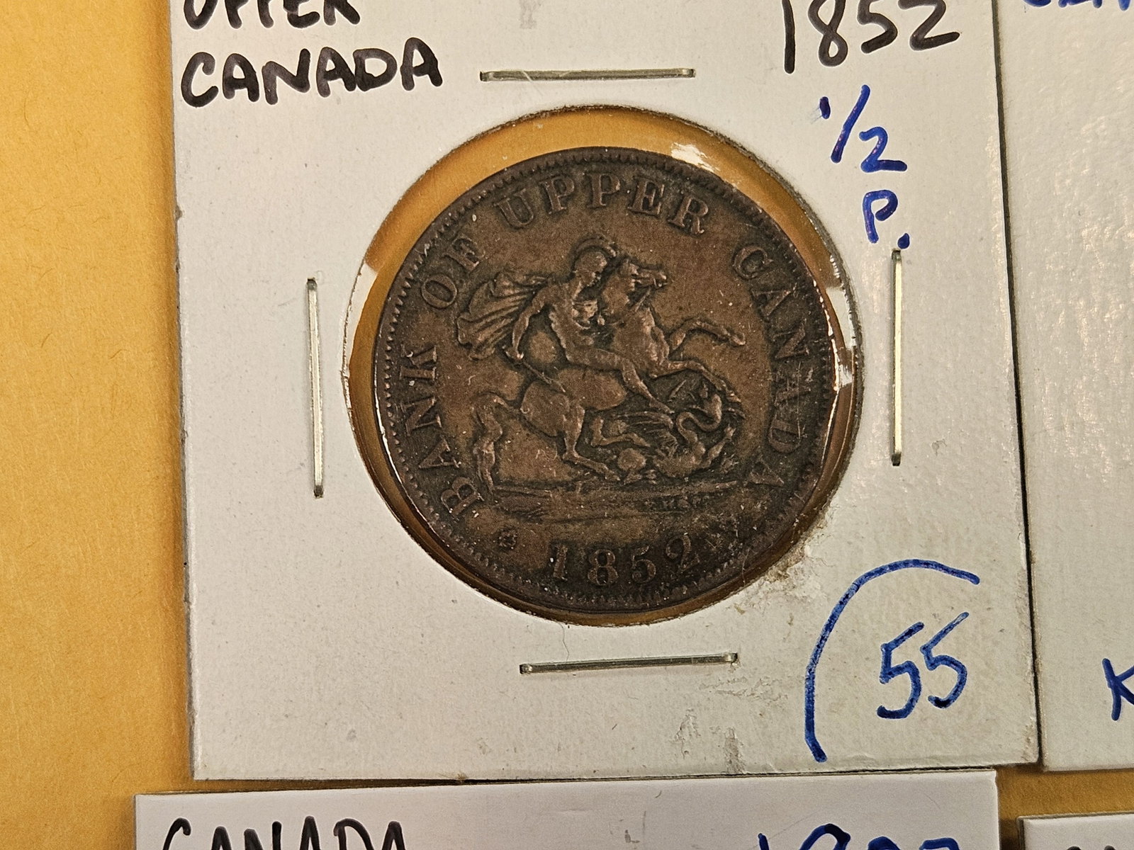 Ten mixed Canadian Copper coins - 2