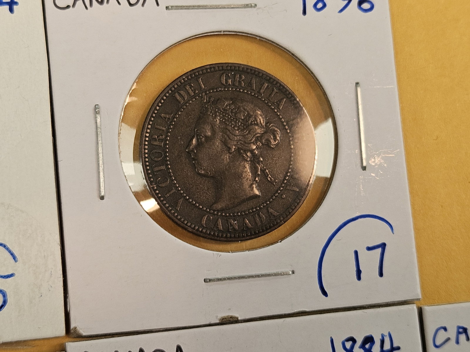 Ten mixed Canadian Copper coins - 4