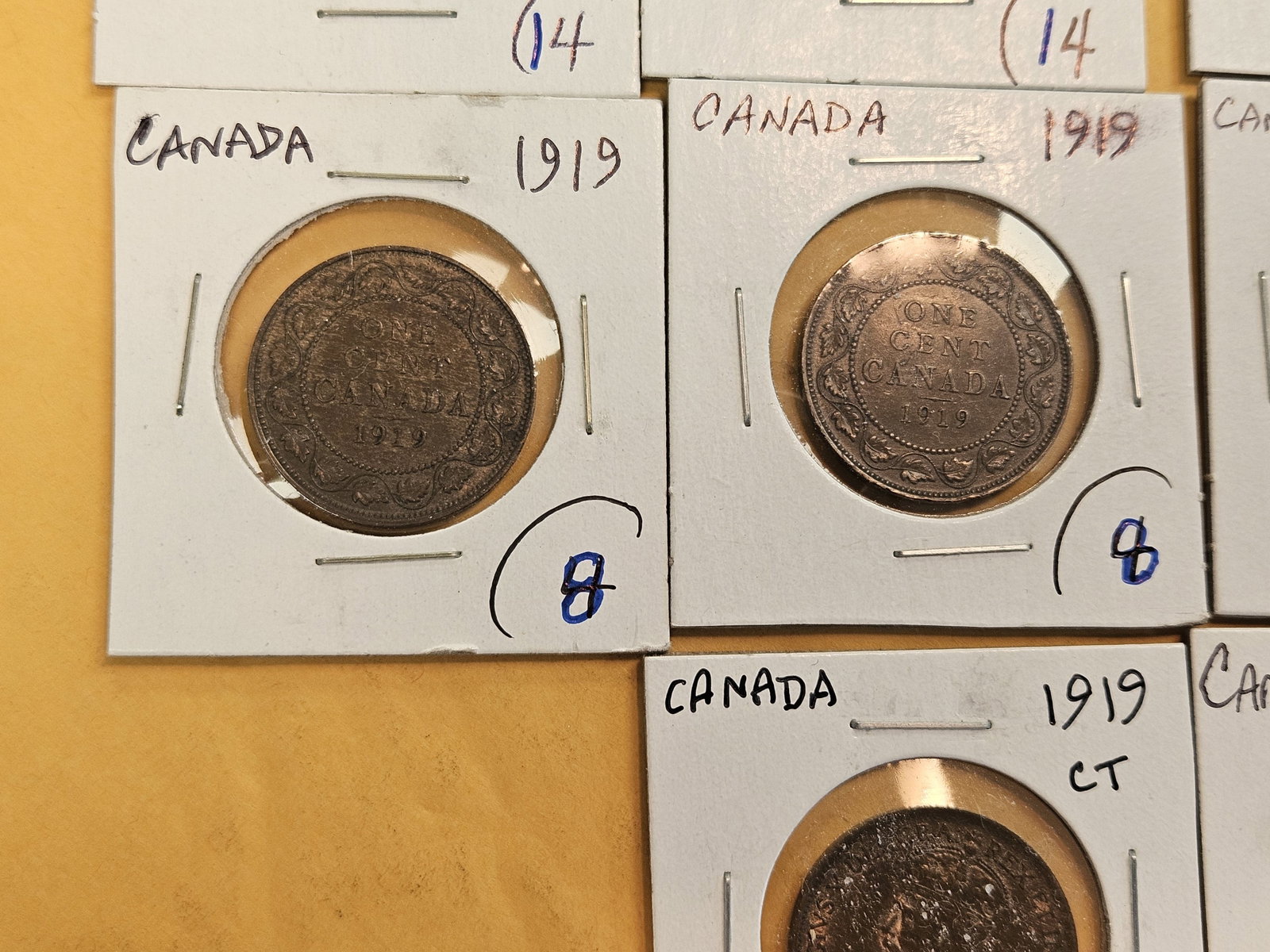 Ten more better grade Canadian Large Cents - 4
