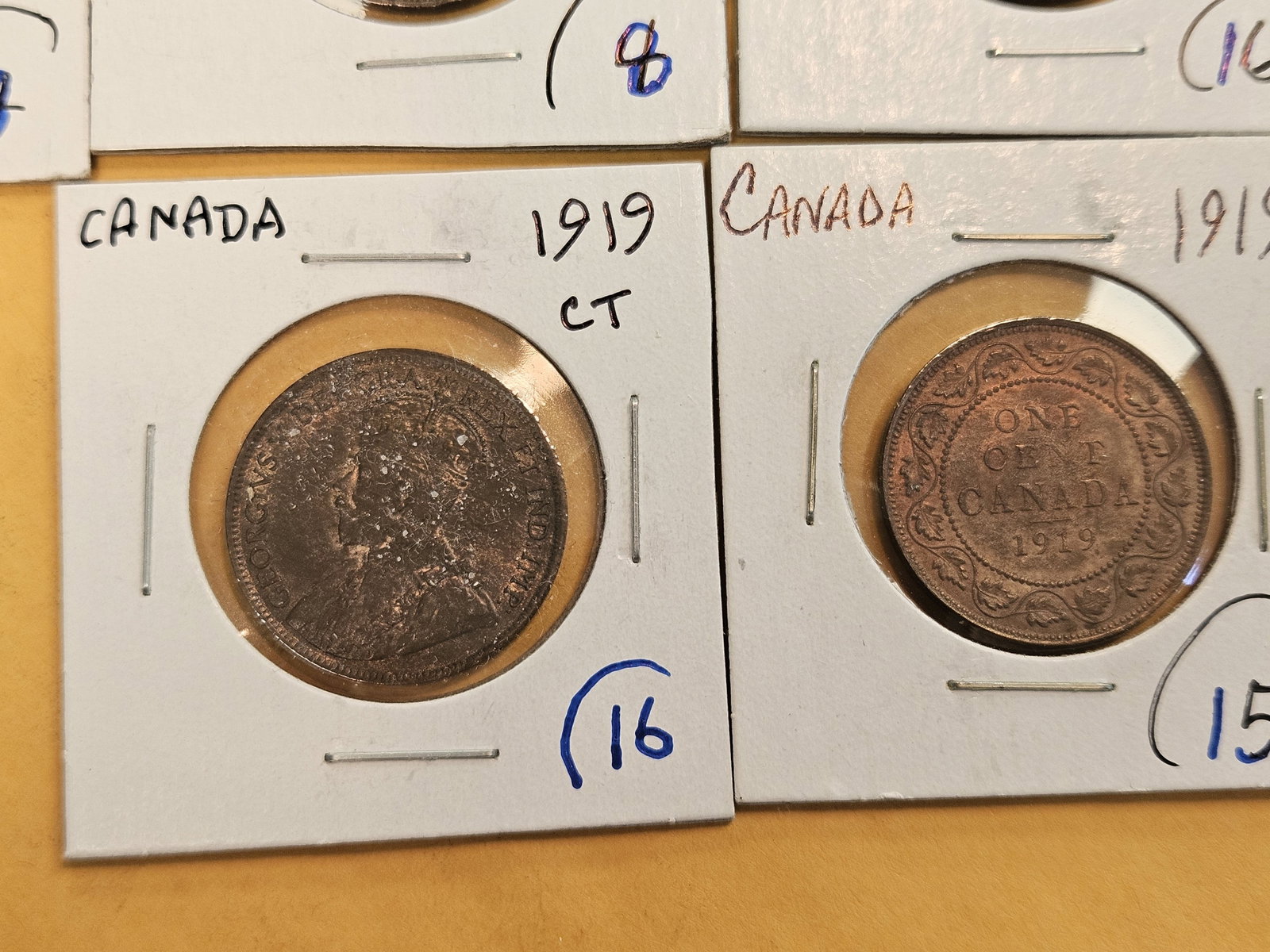Ten more better grade Canadian Large Cents - 6