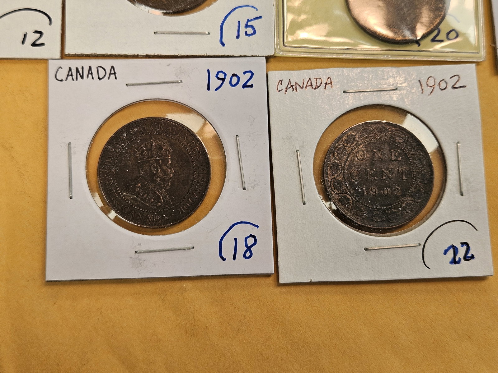 Ten more better grade Canadian Large Cents - 6