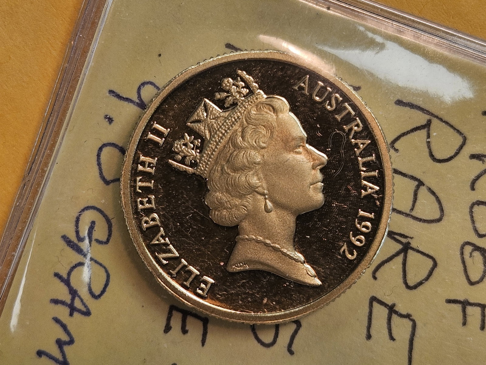 * RARE * GEM Proof Deep Cameo 1992 Australia Dollar: KM 175. Super low mintage of only 2,940