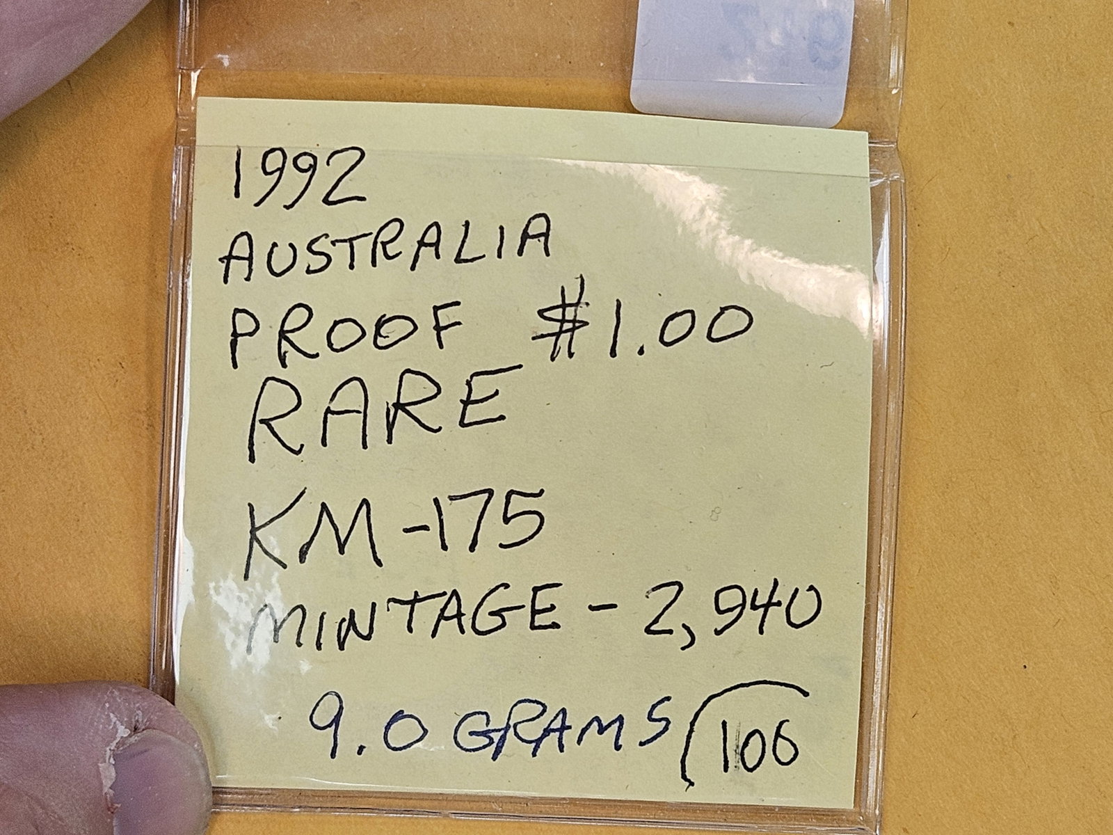 * RARE * GEM Proof Deep Cameo 1992 Australia Dollar - 4