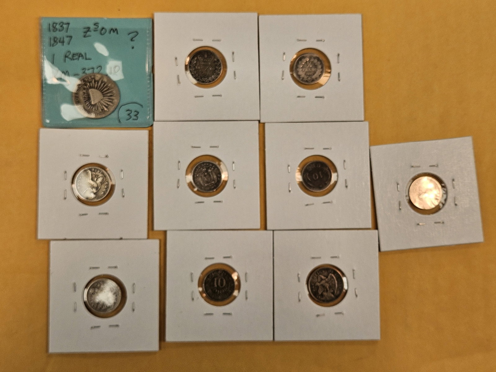 Ten mixed, little better, silver World coins - 8