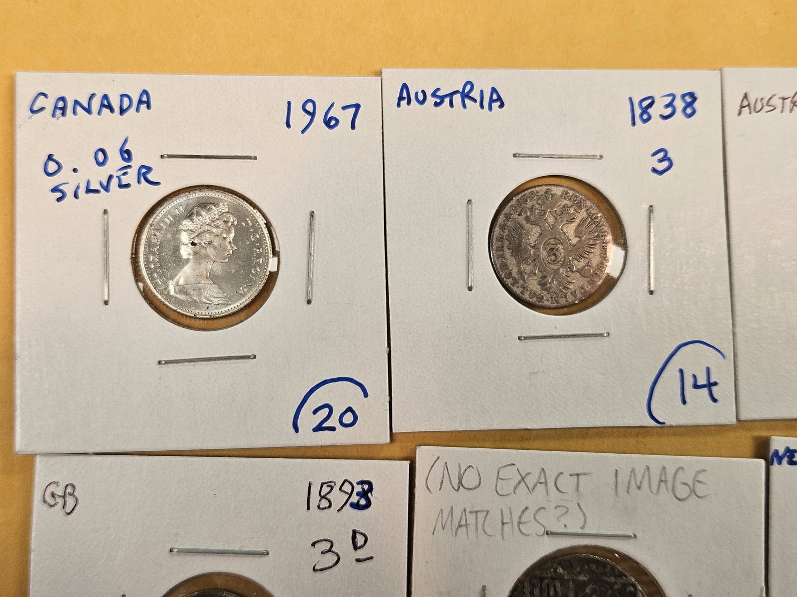 Eleven mixed, little better, silver World coins - 2