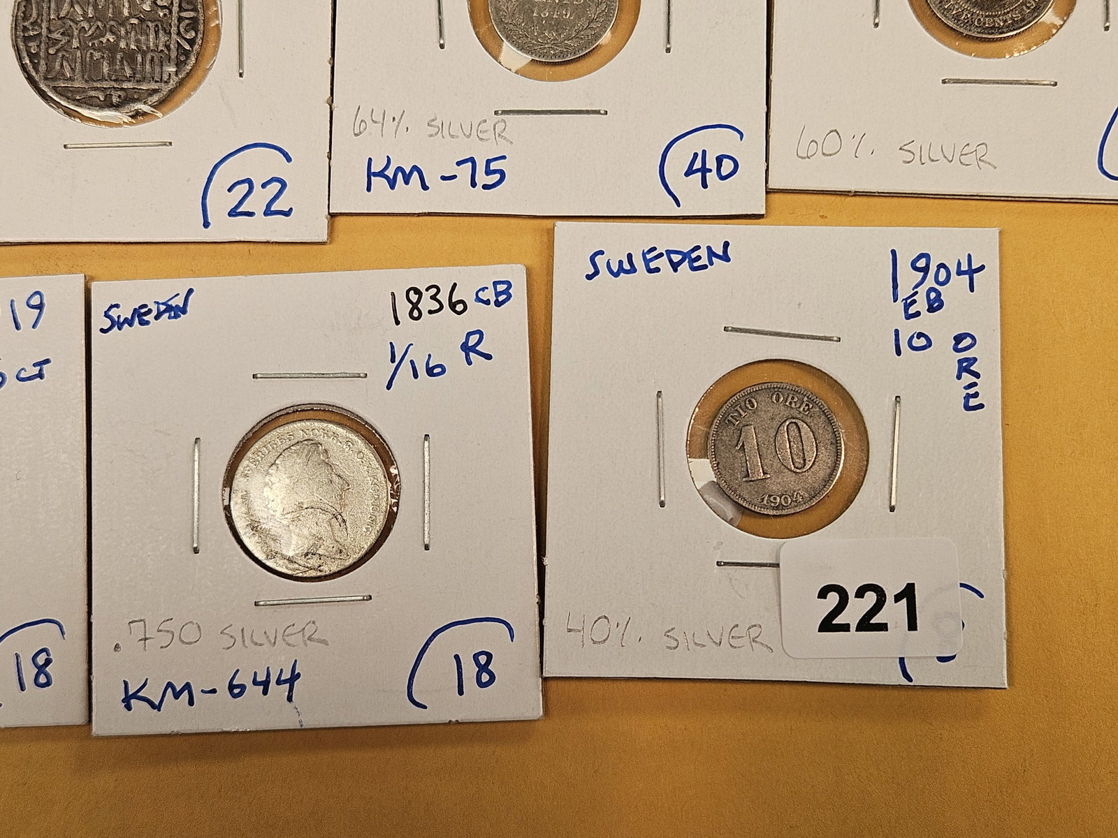 Eleven mixed, little better, silver World coins - 7