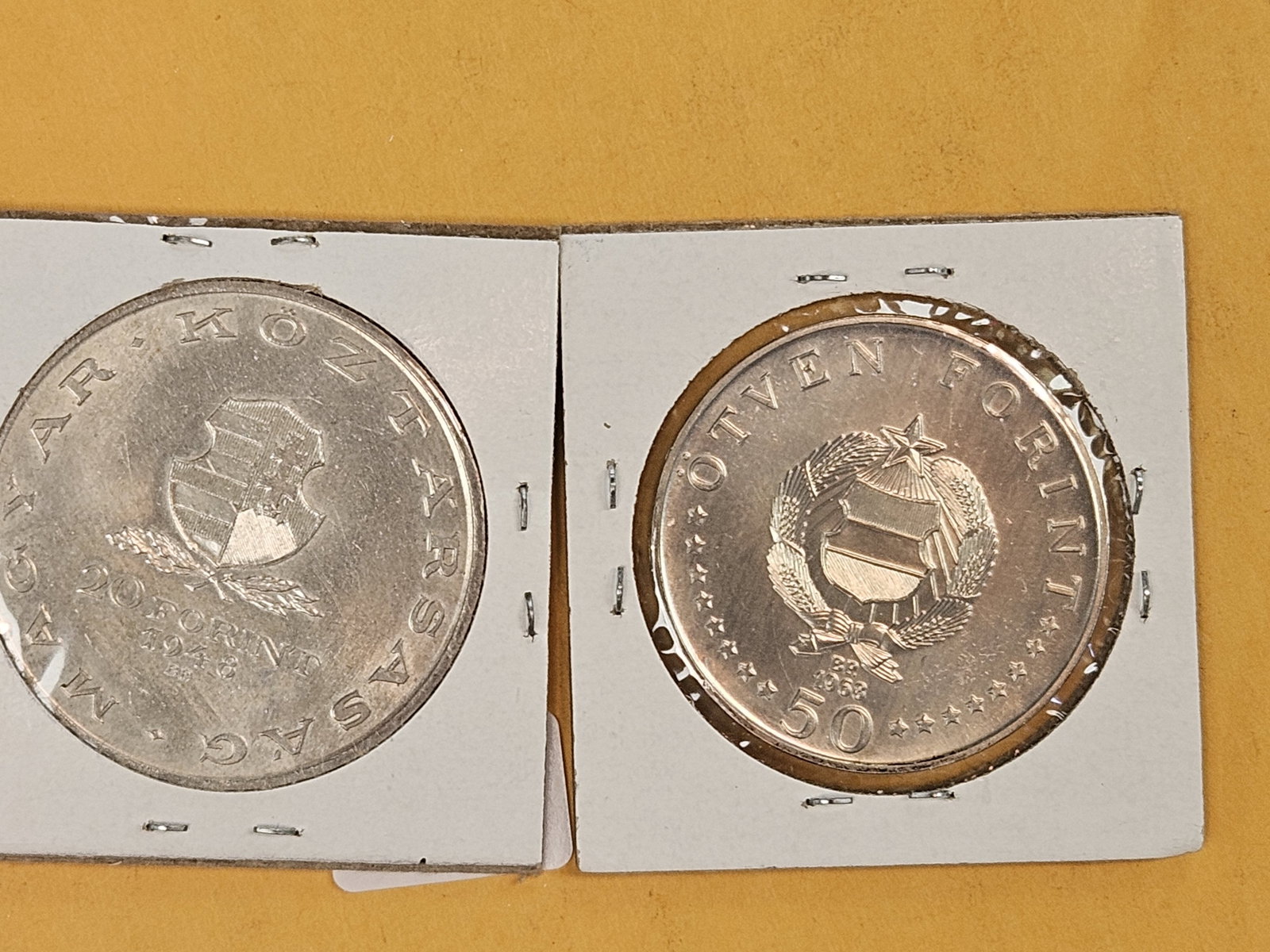 Two Silver Hungarian coins - 3