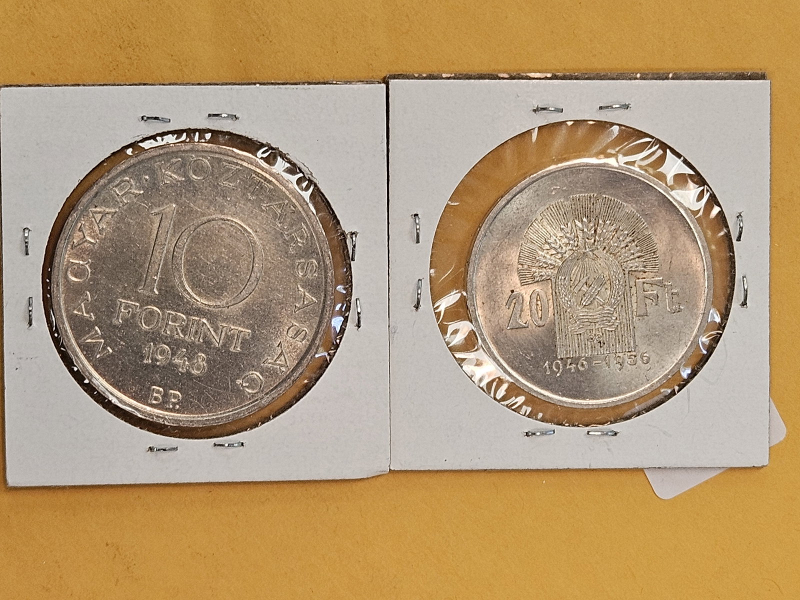 Two Silver Hungarian coins - 3