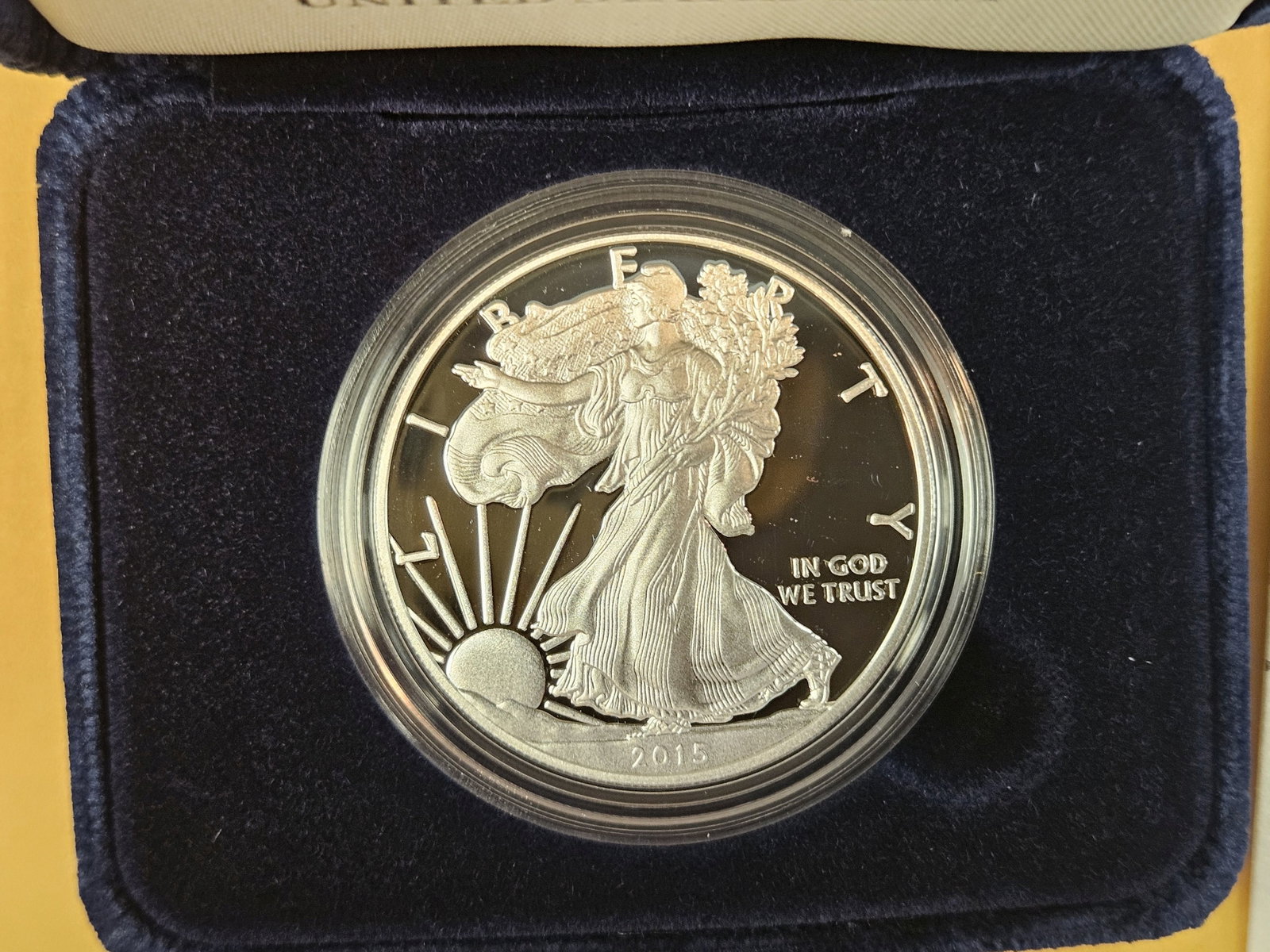 GEM Proof Deep Cameo 2015 American Silver Eagle - 2