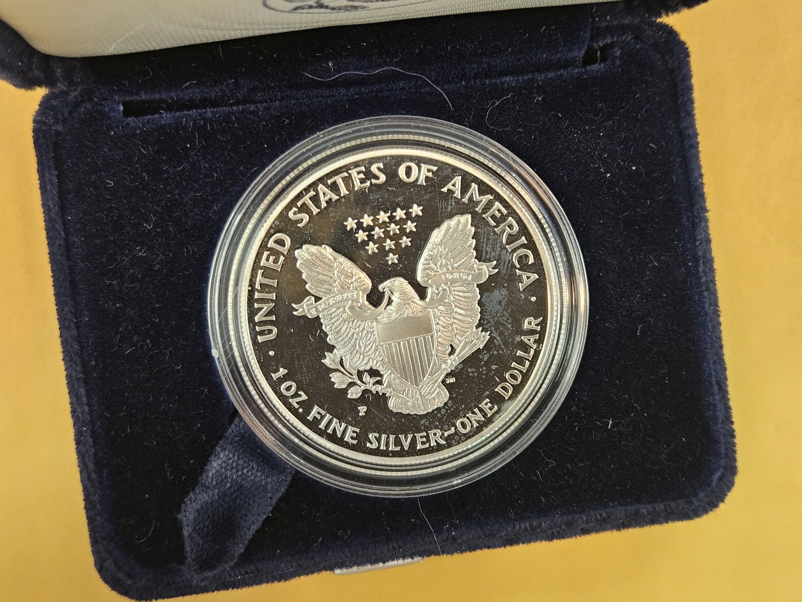 GEM Proof Deep Cameo 1997 American Silver Eagle - 3