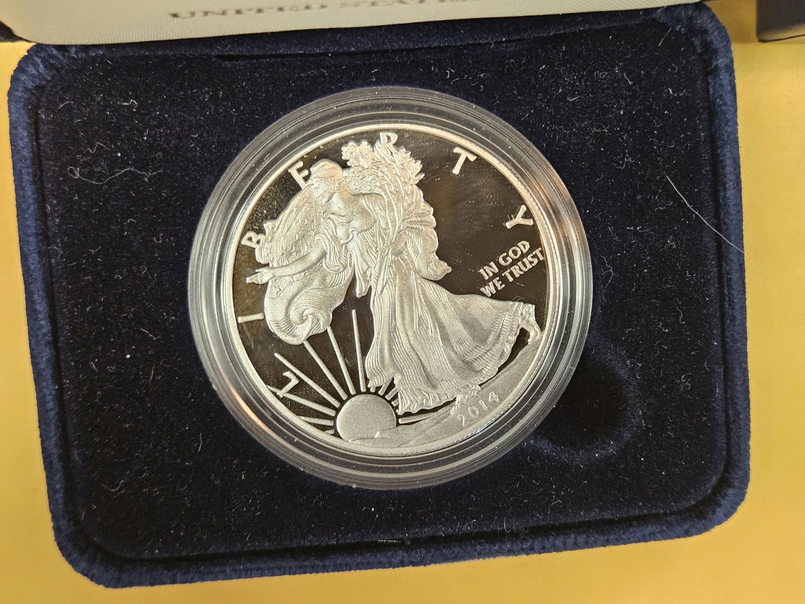 GEM Proof Deep Cameo 2014 American Silver Eagle - 2