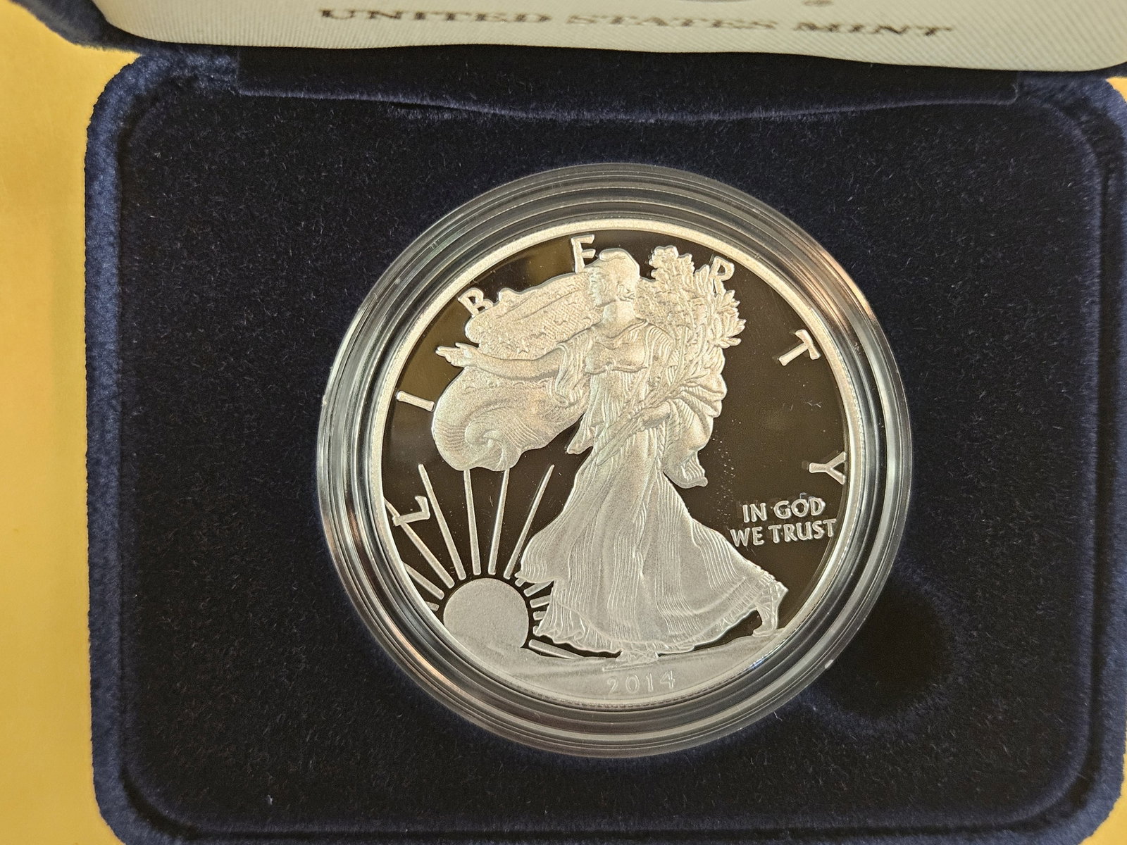 GEM Proof Deep Cameo 2014 American Silver Eagle - 2