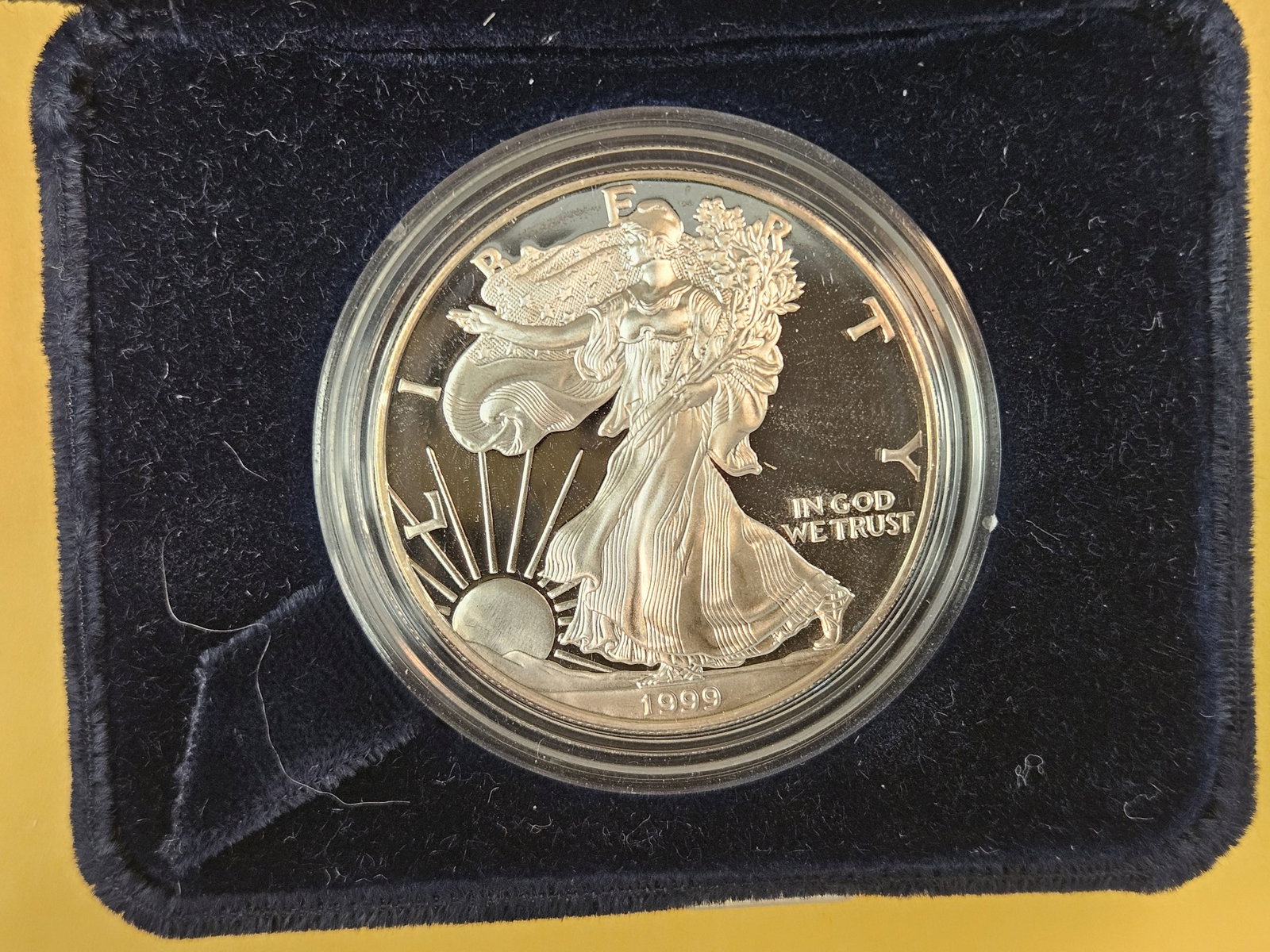 GEM Proof Deep Cameo 1999 American Silver Eagle - 2
