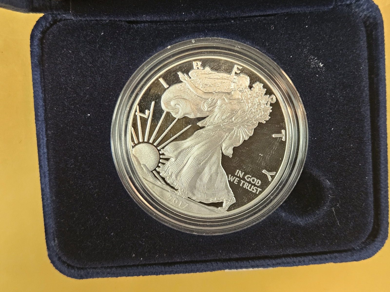 GEM Proof Deep Cameo 2017 American Silver Eagle - 2