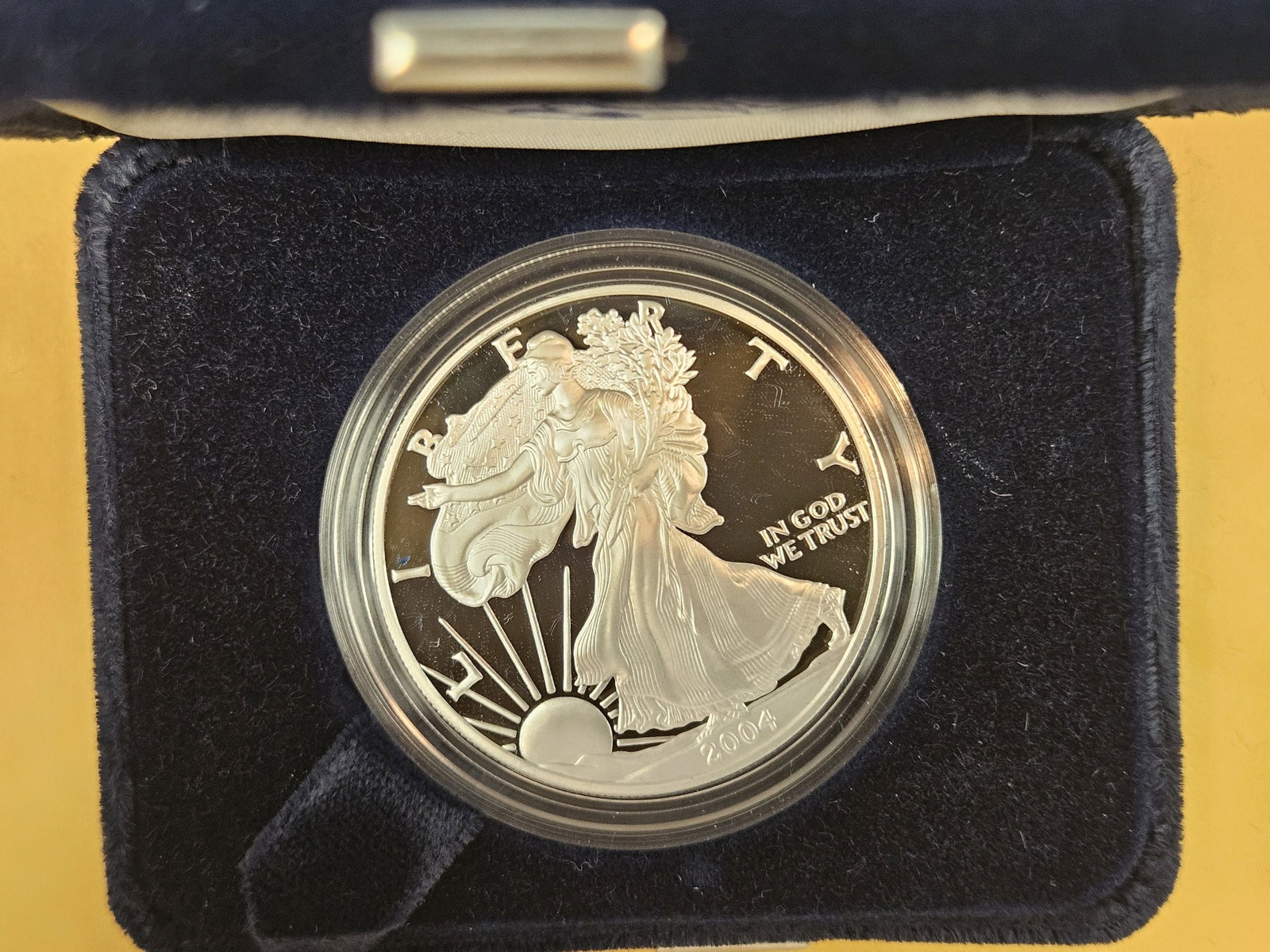 GEM Proof Deep Cameo 2004 American Silver Eagle - 2