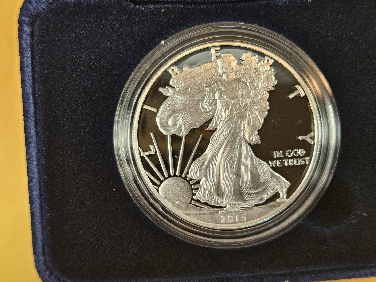 GEM Proof Deep Cameo 2015 American Silver Eagle - 2