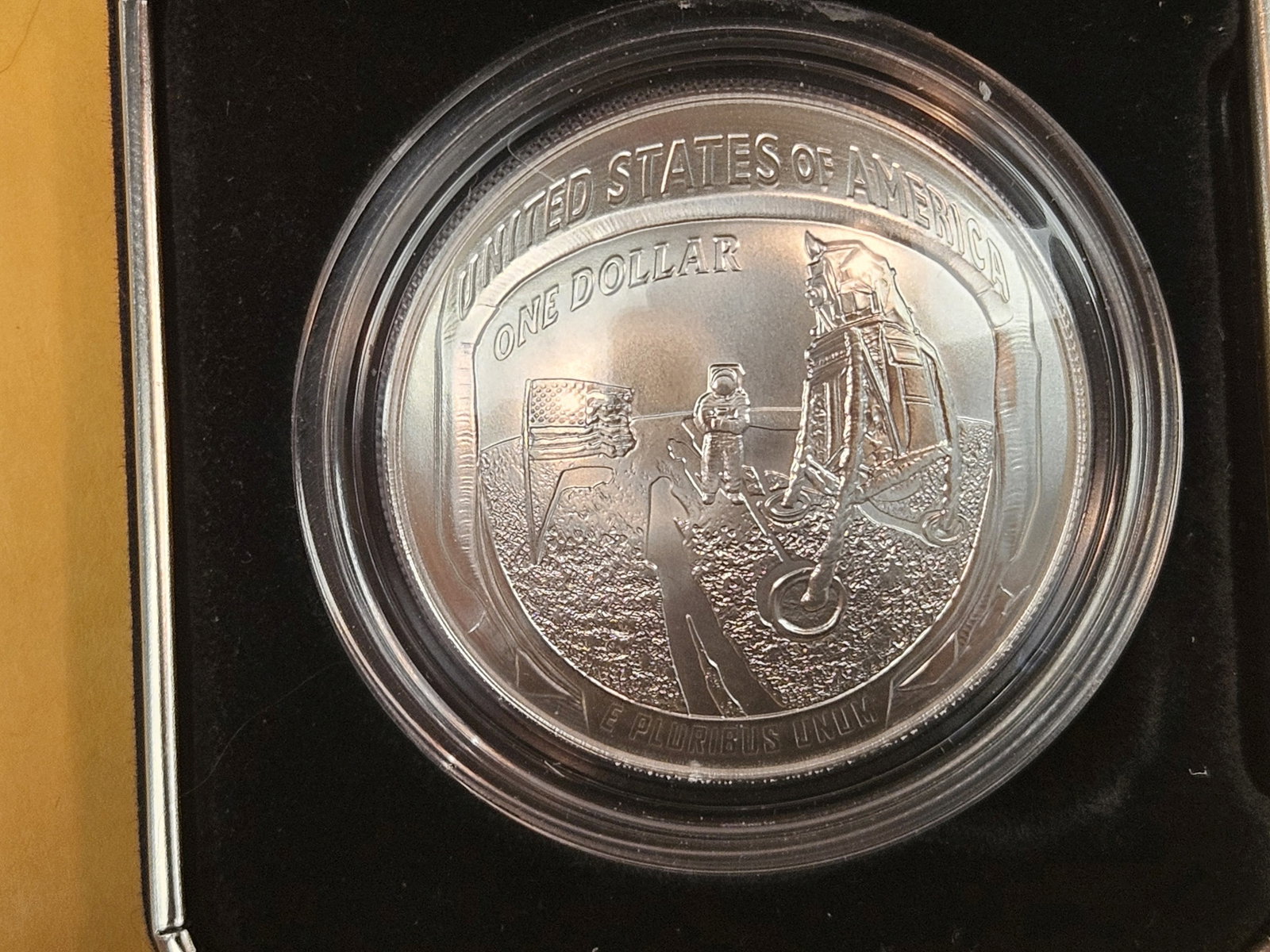 GEM Brilliant Uncirculated Commemorative Silver Dollar - 3