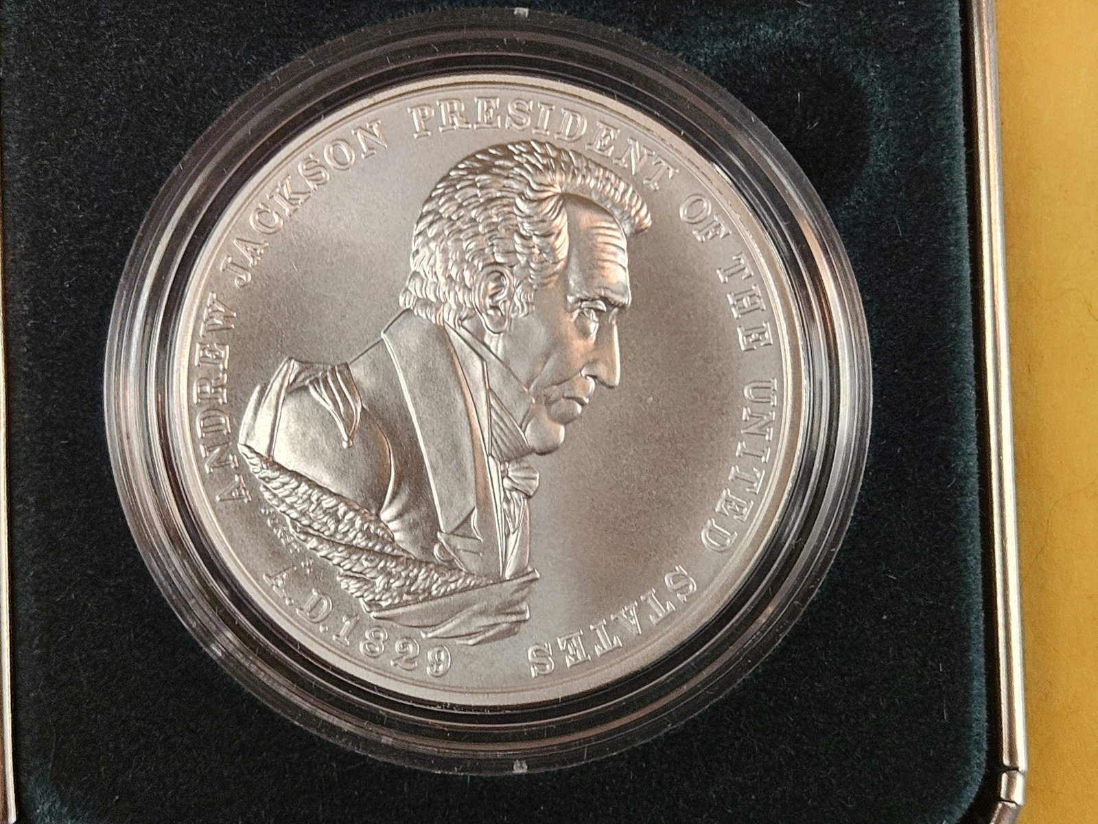 GEM Andrew Jackson Commemorative Silver Medal - 2