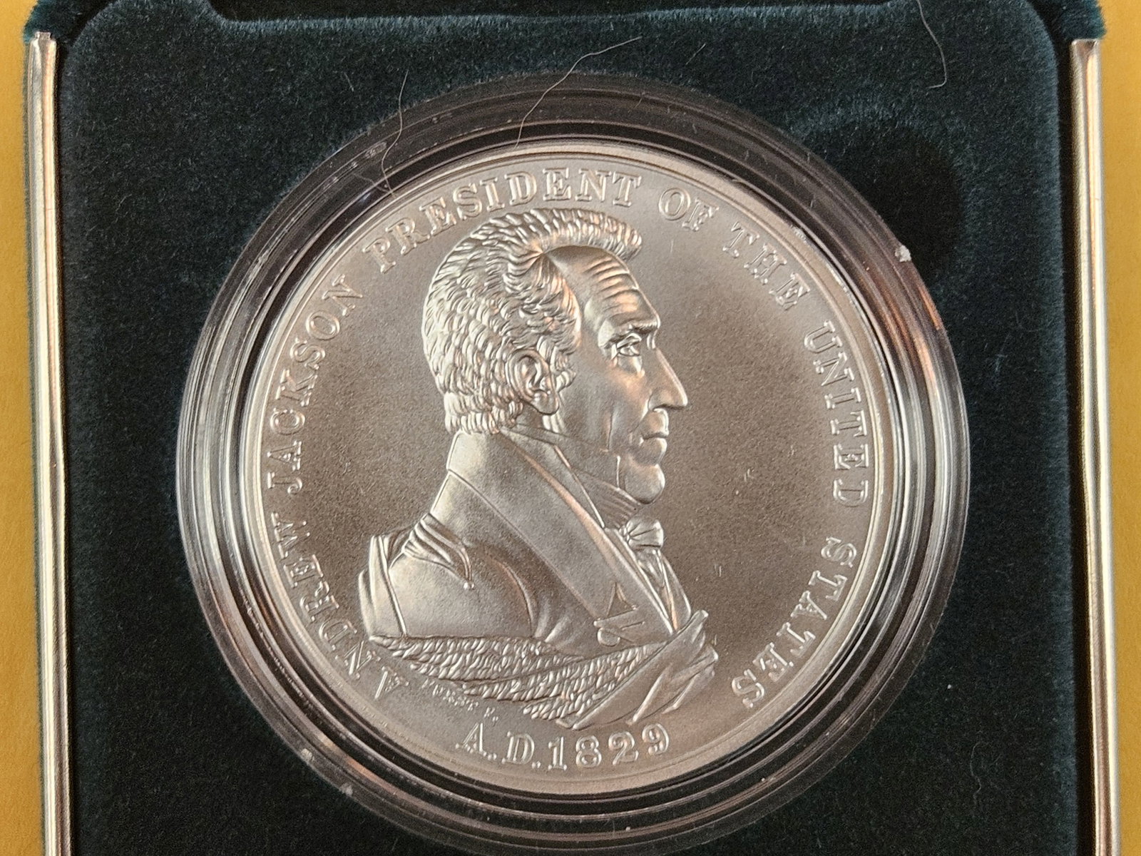 GEM Andrew Jackson Commemorative Silver Medal - 2