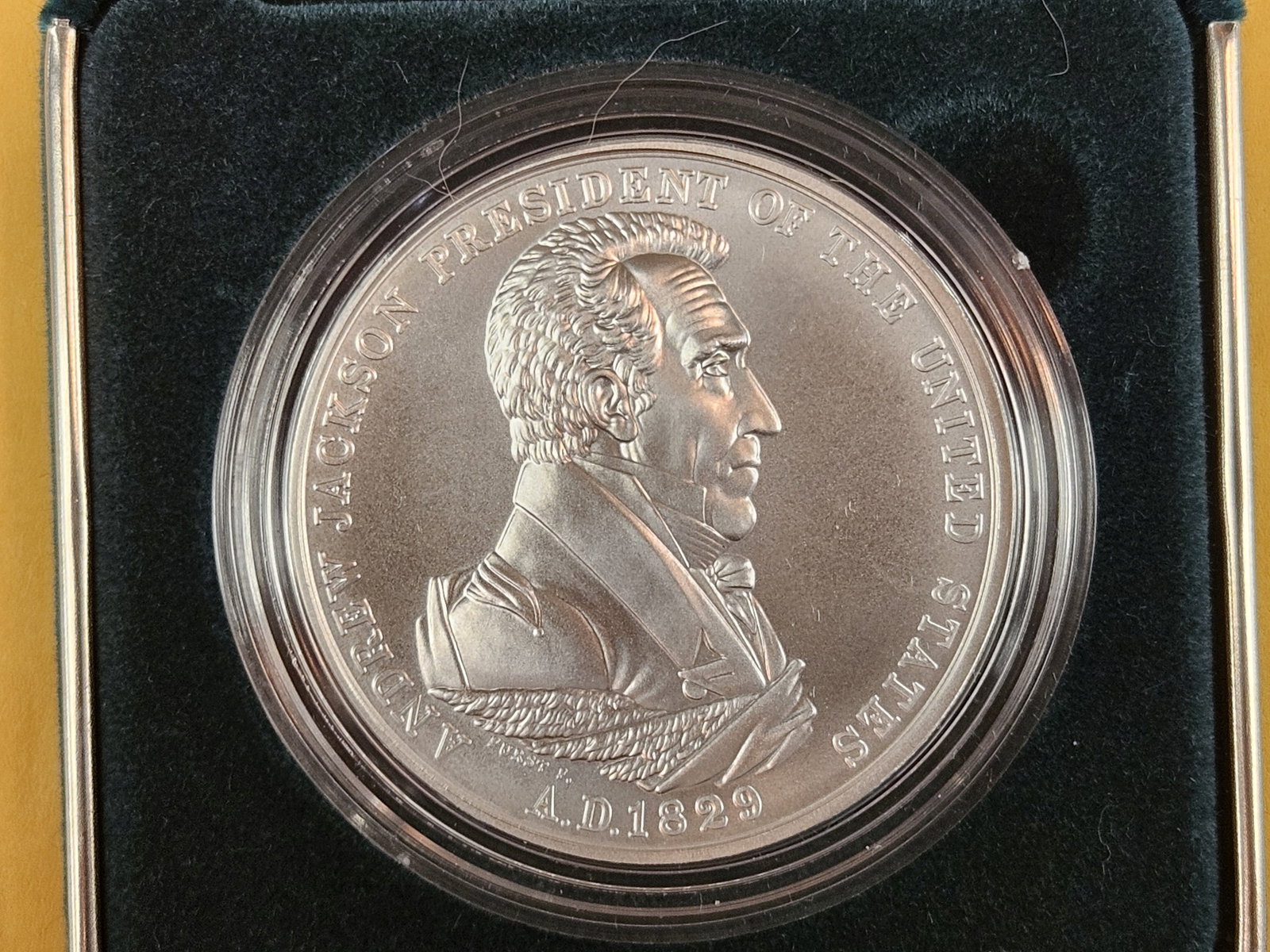 GEM Andrew Jackson Commemorative Silver Medal - 3