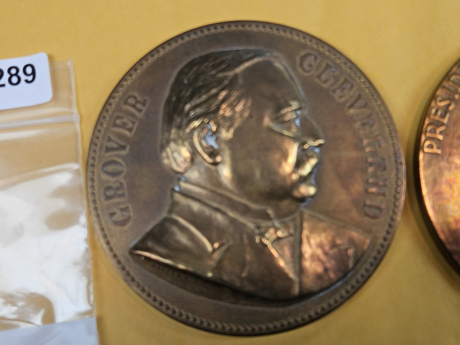 Two large, US Mint, Presidential Bronze Medals - 2