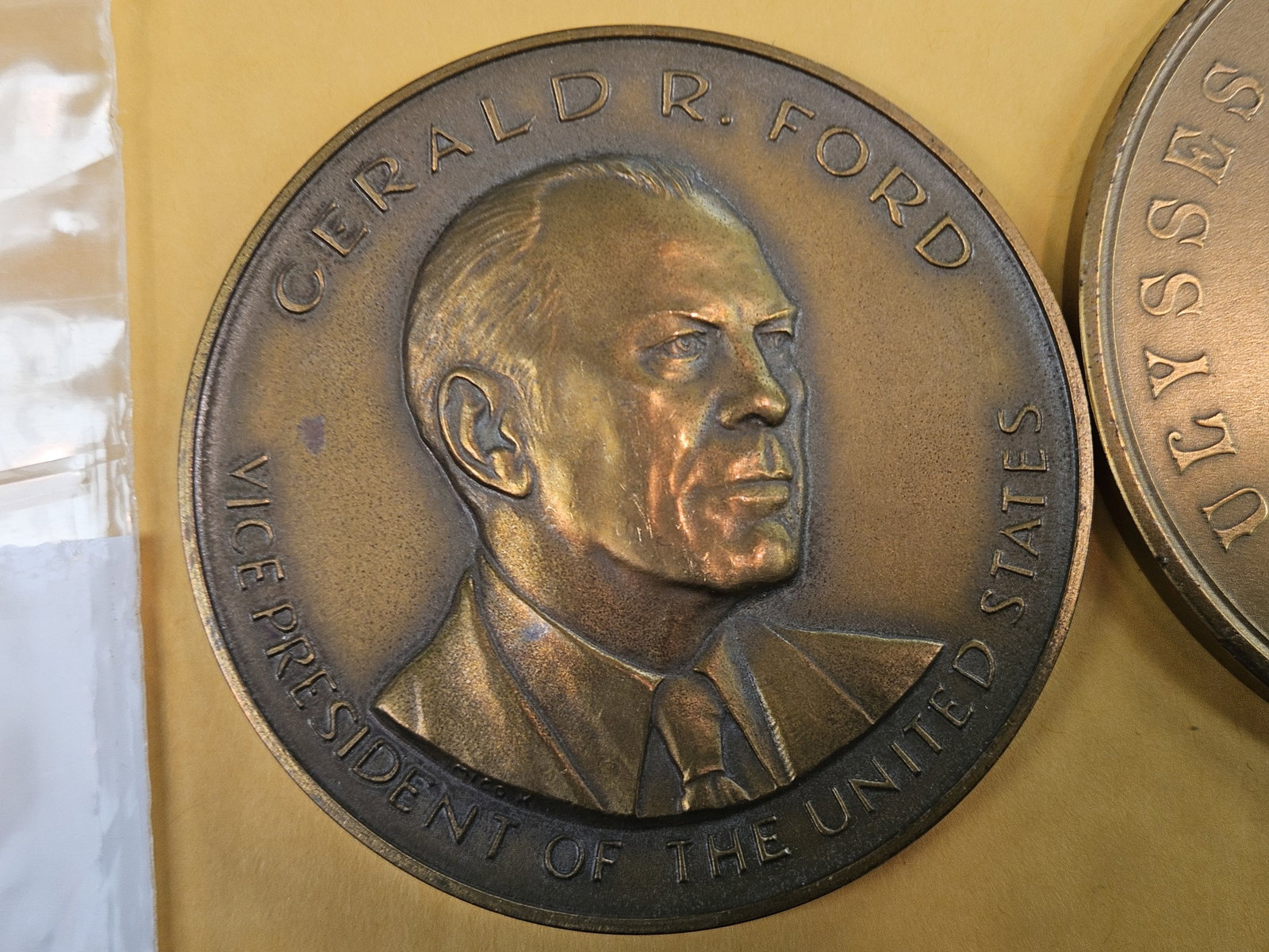 Two large, US Mint, Presidential Bronze Medals - 2