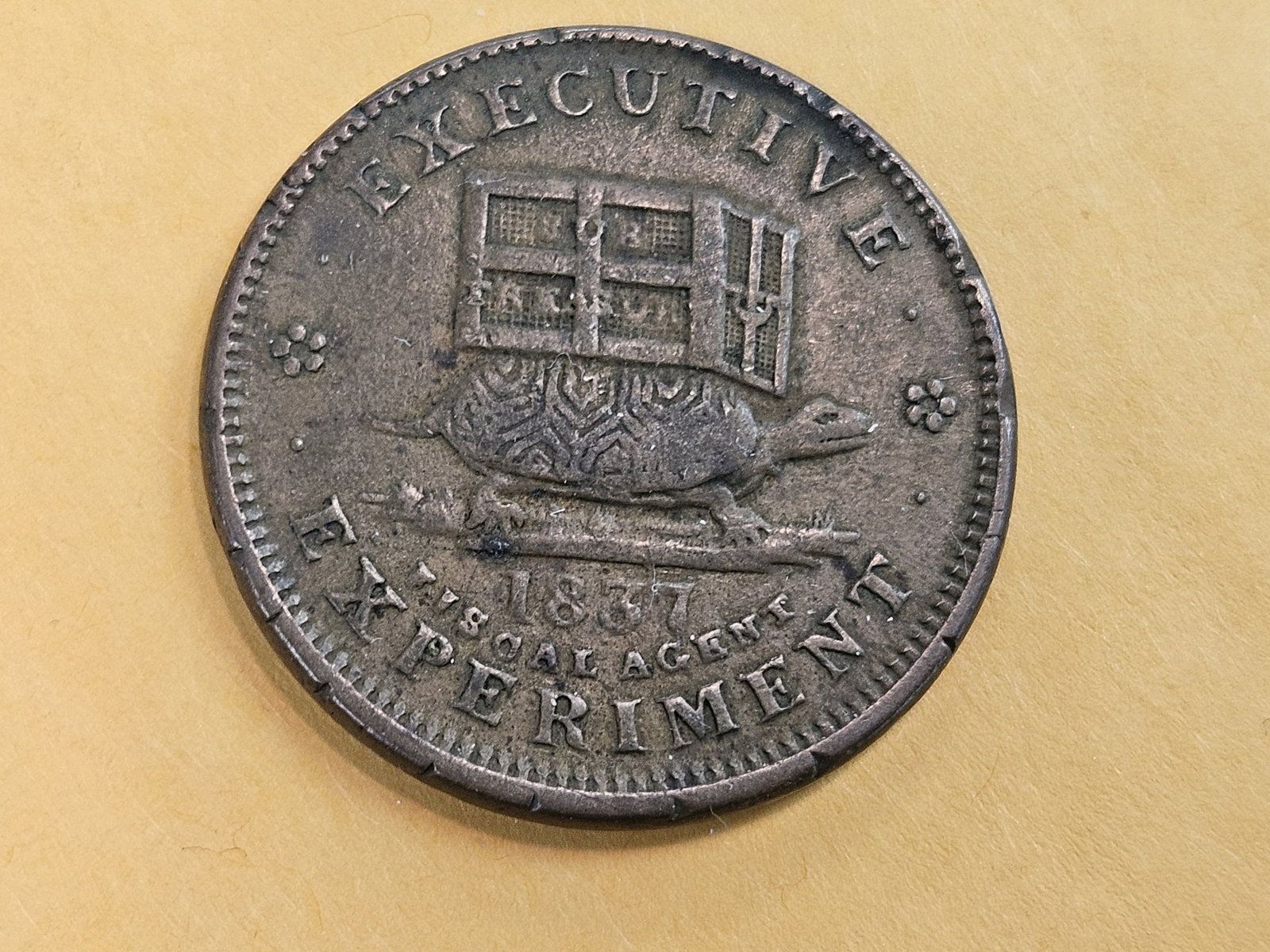 1837 Hard Times Token - 4