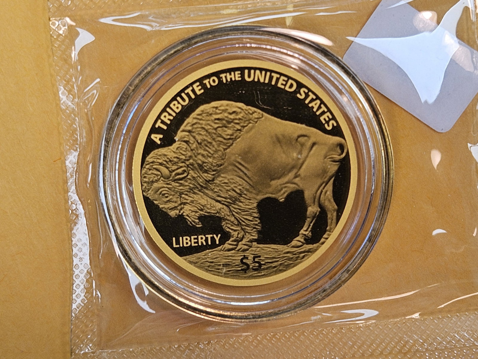 GOLD! GEM Proof 2024 Cook Islands Gold Five Dollars - 2