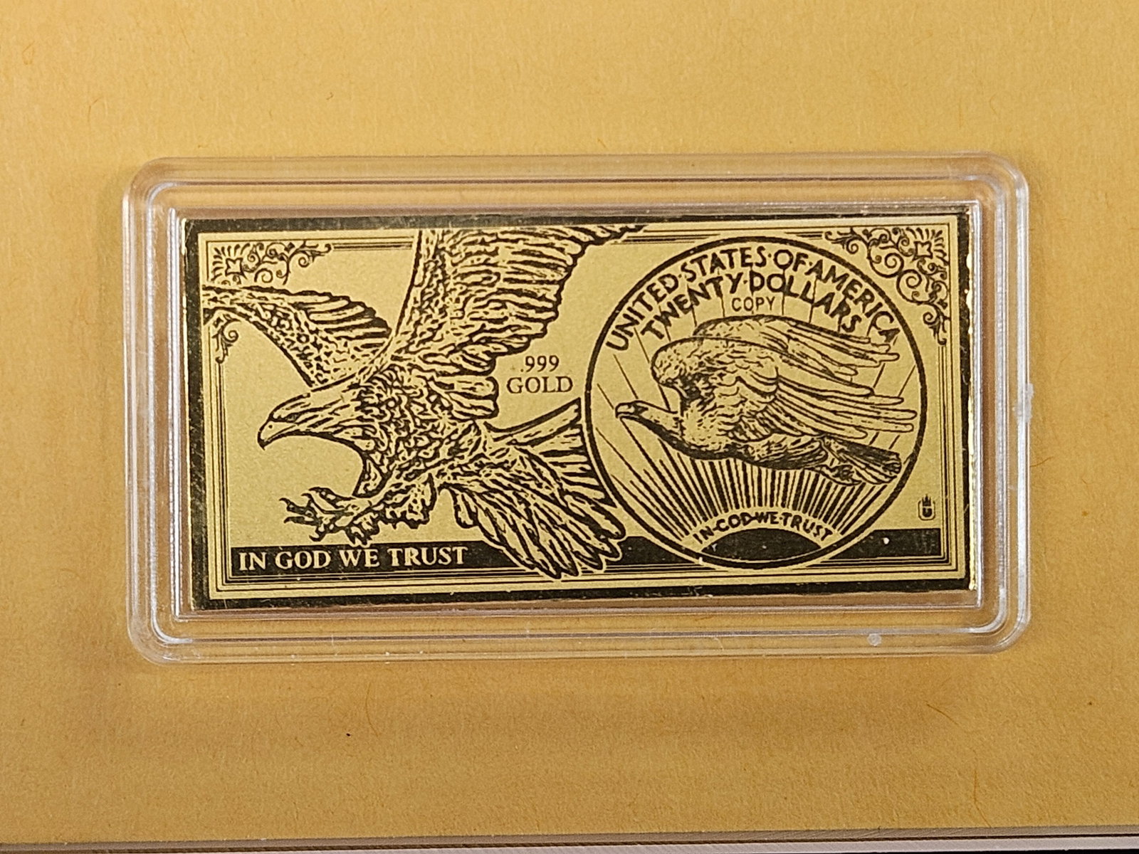 GOLD! Four GEM .999 fine Gold bars - 4